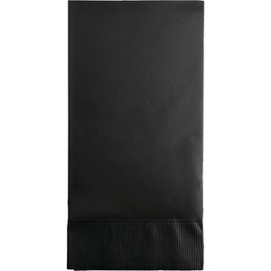 Bulk Pack of 32 Black Velvet Guest Towel, 3 Ply