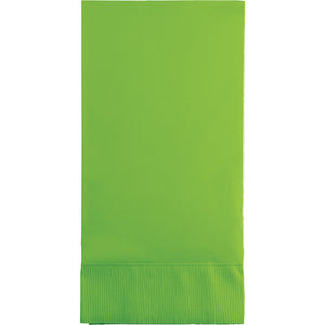 Bulk Pack of 32 Fresh Lime Guest Towel, 3 Ply