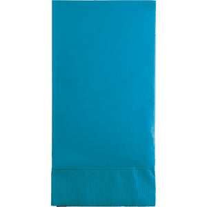 Bulk Pack of 32 Turquoise Guest Towel, 3 Ply