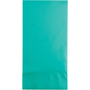 Bulk Pack of 32 Teal Lagoon Guest Towel, 3 Ply