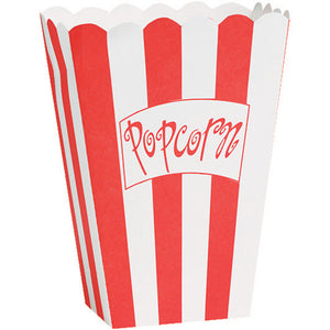 Bulk Pack of 16 Hollywood Lights Popcorn Box