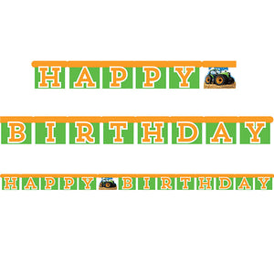 Bulk Pack of 3 Tractor Time Party Banner