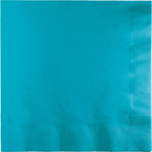 Bulk Pack of 100 Bermuda Blue Luncheon Napkin 2Ply