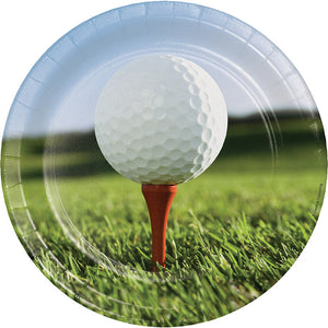 Bulk Pack of 16 Golf Paper Plates