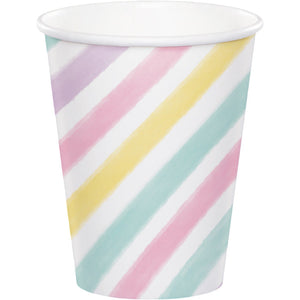 Bulk Pack of 16 Unicorn Sparkle Hot/Cold Paper Cups 9 Oz