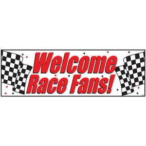 Bulk Pack of 2 Racing Giant Party Banner