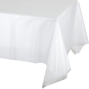 Bulk Pack of 2 Clear Tablecover Plastic 54" X 108"