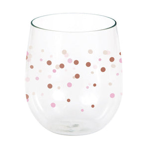 Bulk Pack of 3 Rose' All Day 14 Oz Stemless Wine Glass