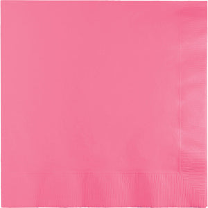 Bulk Pack of 100 Candy Pink Luncheon Napkin 3Ply