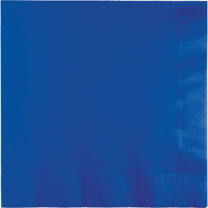 Bulk Pack of 100 Cobalt Luncheon Napkin 2Ply