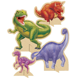 Bulk Pack of 8 Dinosaur Centerpiece