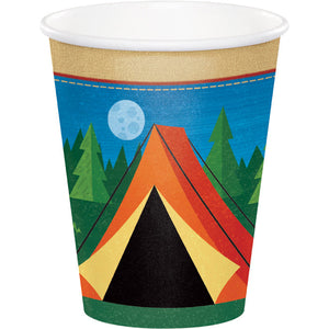 Bulk Pack of 16 Camp Out Hot/Cold Paper Cups 9 Oz