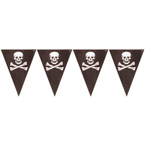 Bulk Pack of 2 Pirate's Map Flag Banner