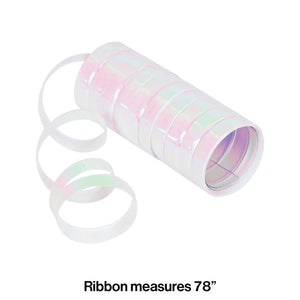 Bulk Pack of 2 Iridescent Party Ribbon