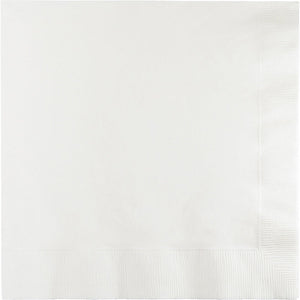 Bulk Pack of 100 White Luncheon Napkin 3Ply