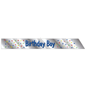 Bulk Pack of 2 Birthday Boy Sash