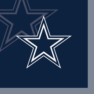 Bulk Pack of 48 Dallas Cowboys Beverage Napkins