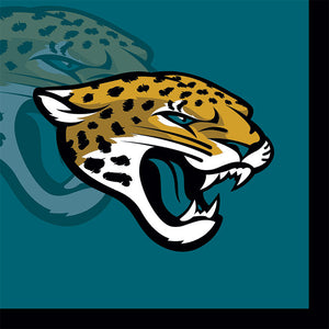 Bulk Pack of 48 Jacksonville Jaguars Beverage Napkins