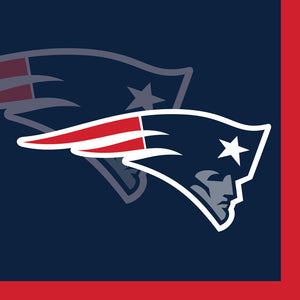 Bulk Pack of 48 New England Patriots Beverage Napkins