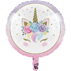 Bulk Pack of 2 Unicorn Baby Shower Mylar Balloon