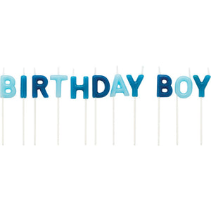 Bulk Pack of 24 Birthday Boy Pick Candles