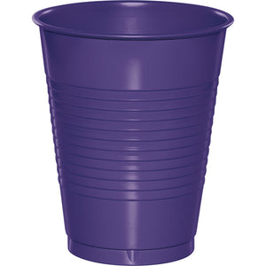 Bulk Pack of 40 Purple Plastic Cups