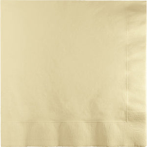 Bulk Pack of 100 Ivory Luncheon Napkin 3Ply