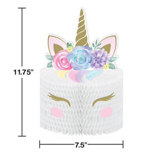 Bulk Pack of 2 Unicorn Baby Shower Centerpiece