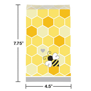 Bulk Pack of 20 Bumblebee Baby Treat Bags