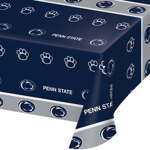 Bulk Pack of 2 Penn State Nittany Lions Plastic Table Cover, 54"x108"