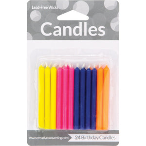 Bulk Pack of 120 Flourescent Candles