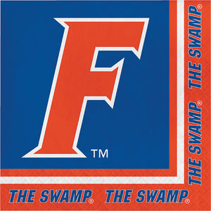 Bulk Pack of 40 Florida Gators Napkins