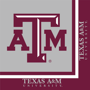 Bulk Pack of 40 Texas A & M Aggies Napkins