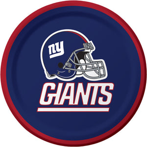 Bulk Pack of 16 New York Giants Dessert Plates