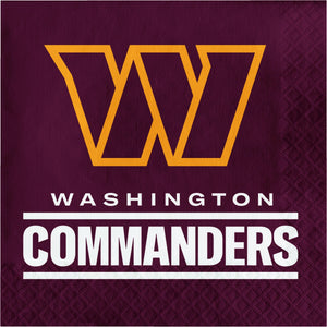 Washington Commanders Luncheon Napkin by Creative Converting