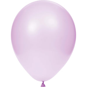 Birthday Latex Balloons 12" Asst Pastel Colors 15ct