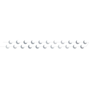 Starry Night Moon Garland, Foil 1ct