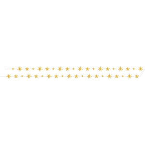 Starry Night Stars Garland, Foil 1ct