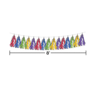 Primary Colors Tassel Garland, 1ct