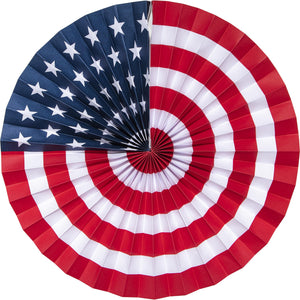 Patriotic Fans PR 16" 12" 8" (3/Pkg)