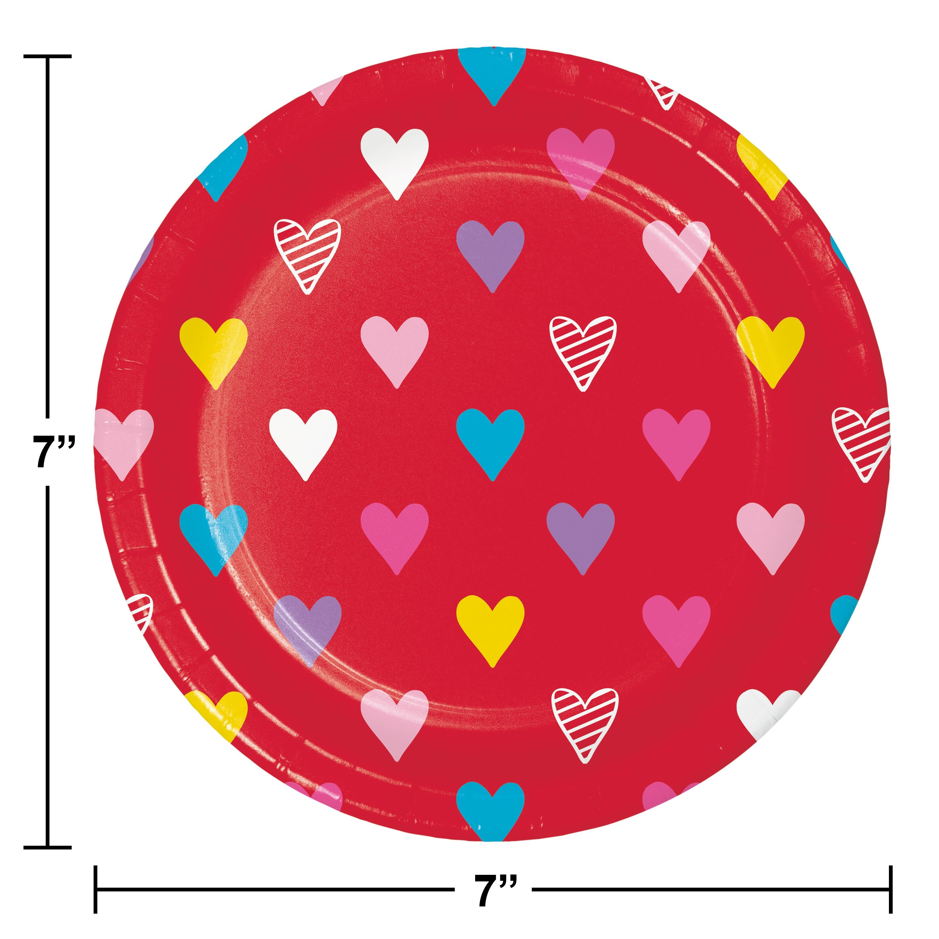 Creative Converting Red Heart Valentine's Day Confetti