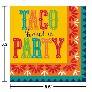 Fiesta Pottery Luncheon Napkin by Creative Converting