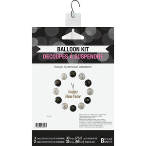 New Year's Balloon Kit (1/Pkg)