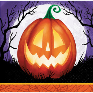 Pumpkin Night Beverage Napkin by Creative Converting