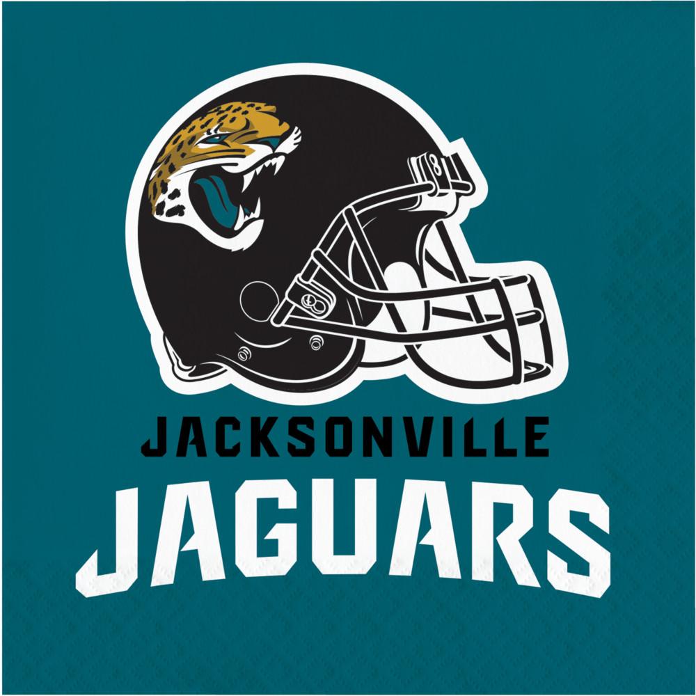 Trendware Jacksonville Jaguars Paper Plate and Napkin Party Kit, Serves 16