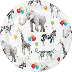 Party Animals Dessert Plate 8ct by Creative Converting