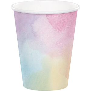 Tie Dye Party Paper Cups, Hot/Cold Cup 9oz