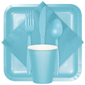 Pastel Blue Plastic Knives, 50 ct Party Supplies