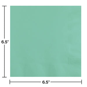 Fresh Mint Luncheon Napkin 2Ply, 50 ct Party Decoration