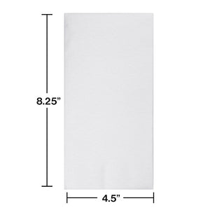 White Buffet Airlaid Napkins, 50 ct Party Decoration